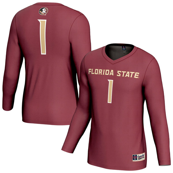 #1 Florida State Seminoles GameDay Greats Collegiate Volleyball Fashion Jersey - Garnet