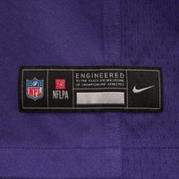Baltimore Ravens Justice Hill Nike Purple Game Jersey