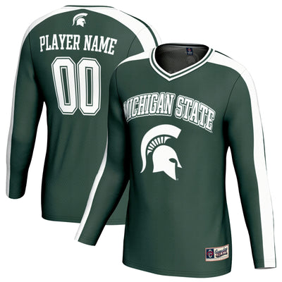 Michigan State Spartans GameDay Greats NIL Pick-A-Player Lightweight Collegiate Volleyball Fashion Jersey - Green