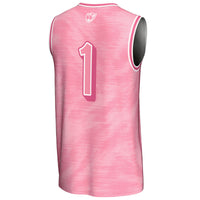 #1 VCU Rams GameDay Greats Lightweight Basketball Fashion Jersey - Pink