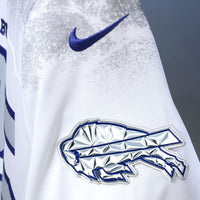 Buffalo Bills Keon Coleman Nike White 2025 Rivalries Collection Stitched Limited Jersey