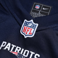 New England Patriots Demario Douglas Nike Navy Game Jersey