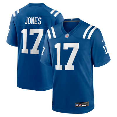 Indianapolis Colts Daniel Jones Nike Royal Team Game Jersey
