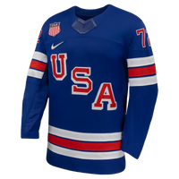 US Hockey Tage Thompson Nike Royal 2026 Home Replica Jersey