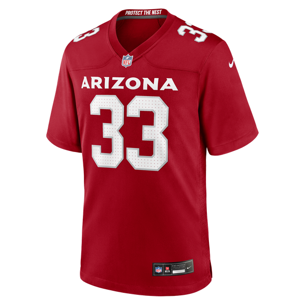 Arizona Cardinals Trey Benson Nike Cardinal Team Game Jersey