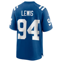 Indianapolis Colts Tyquan Lewis Nike Royal Game Jersey