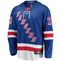 New York Rangers Adam Fox Fanatics Blue Home Breakaway Replica Jersey