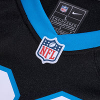 Carolina Panthers Jonathon Brooks Nike Black Game Jersey