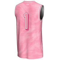 #1 NDSU Bison GameDay Greats Lightweight Basketball Fashion Jersey - Pink
