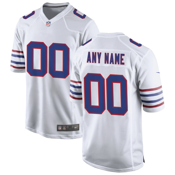 Buffalo Bills Nike White Alternate Custom Game Jersey