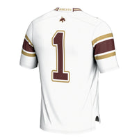 #1 Texas State Bobcats GameDay Greats Football Jersey - White