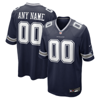 Dallas Cowboys Nike Navy Custom Game Jersey