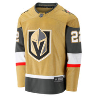 Vegas Golden Knights Cole Smith Fanatics Gold Home Breakaway Jersey
