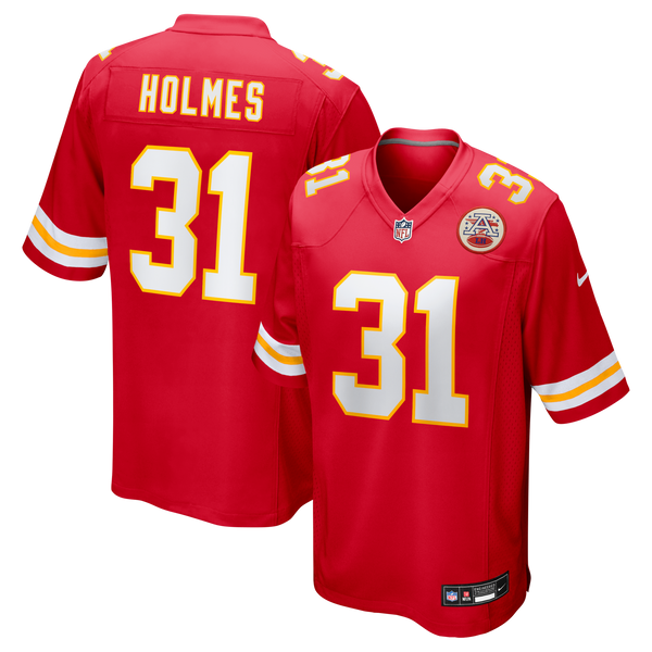Kansas City Chiefs Priest Holmes Nike Red Game Retired Player Jersey