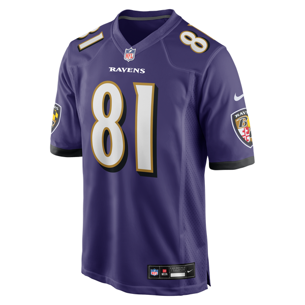 Baltimore Ravens Devontez Walker Nike Purple Team Game Jersey