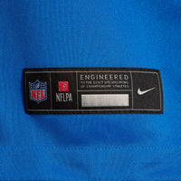 Detroit Lions Juice Scruggs Nike Blue Team Game Jersey