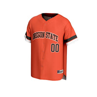 Oregon State Beavers GameDay Greats Personalized Collegiate Baseball Fashion Jersey - Orange