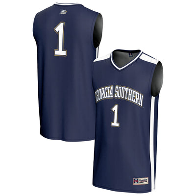 #1 Georgia Southern Eagles GameDay Greats Lightweight Basketball Fashion Jersey - Blue