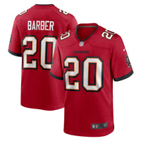Tampa Bay Buccaneers Ronde Barber Nike Red Retired Player Game Jersey