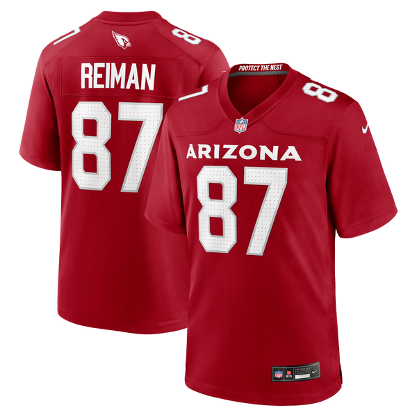 Arizona Cardinals Tip Reiman Nike Cardinal Team Game Jersey