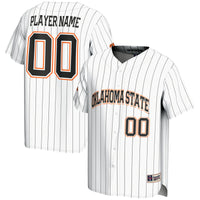 Oklahoma State Cowboys GameDay Greats NIL Pick-A-Player Lightweight Baseball Jersey - White