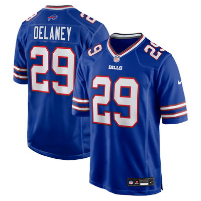 Buffalo Bills Dee Delaney Nike Royal Game Jersey