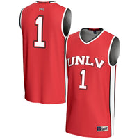 #1 UNLV Rebels GameDay Greats Lightweight Basketball Jersey - Scarlet