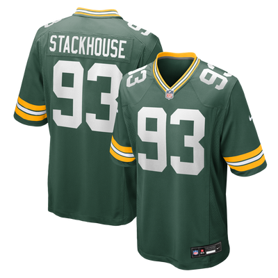 Green Bay Packers Nazir Stackhouse Nike Green Team Game Jersey
