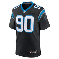 Carolina Panthers Julius Peppers Nike Black Retired Player Game Jersey