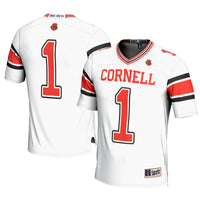 #1 Cornell Big Red GameDay Greats Football Jersey - White