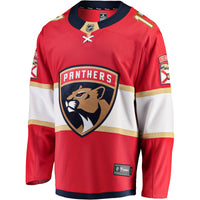 Florida Panthers Evan Rodrigues Fanatics Red Home Breakaway Jersey