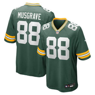 Green Bay Packers Luke Musgrave Nike Green Game Jersey