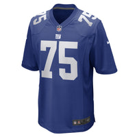 New York Giants Joshua Ezeudu Nike Royal Game Player Jersey
