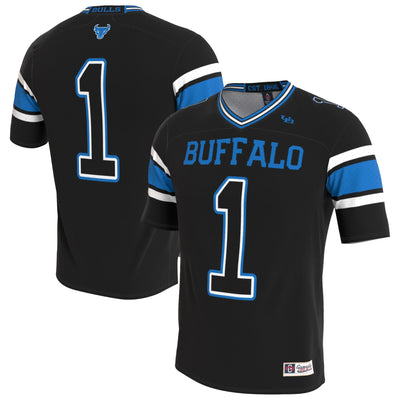 Buffalo Bulls GameDay Greats Lightweight Collegiate Football Blackout Fashion Jersey