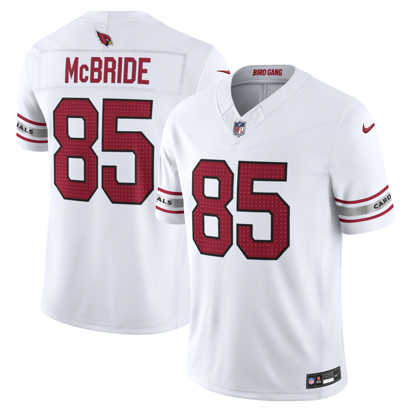 Arizona Cardinals Trey McBride Nike White Vapor F.U.S.E. Stitched Limited Jersey