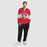 Florida Panthers Fanatics Red Home Premium Custom Jersey
