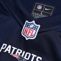 New England Patriots Efton Chism III Nike Navy Team Game Jersey