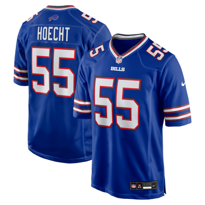 Buffalo Bills Michael Hoecht Nike Royal Team Game Jersey