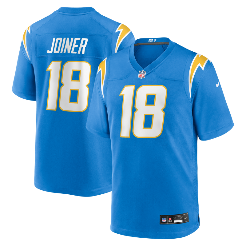Los Angeles Chargers Charlie Joiner Nike Powder Blue Game Retired Player Jersey