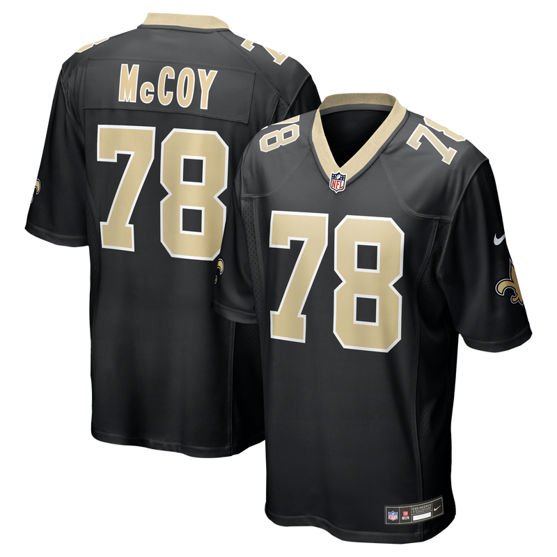 New Orleans Saints Erik Mccoy Nike Black Game Jersey