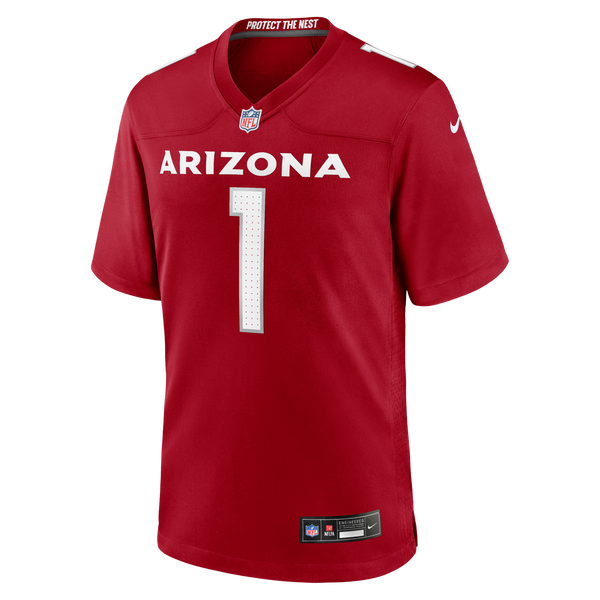Arizona Cardinals Number 1 Groom Nike Cardinal Game Jersey