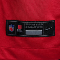 San Francisco 49ers Christian McCaffrey Nike Scarlet 80th Anniversary Game Jersey