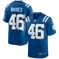 Indianapolis Colts Luke Rhodes Nike Royal Game Jersey