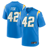 Los Angeles Chargers Tucker Fisk Nike Powder Blue Team Game Jersey
