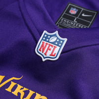 Minnesota Vikings Aaron Jones Nike Purple Game Player Jersey