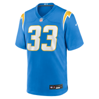 Los Angeles Chargers Deane Leonard Nike Powder Blue Game Player Jersey