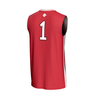 #1 San Diego State Aztecs GameDay Greats Lightweight Basketball Fashion Jersey - Cardinal