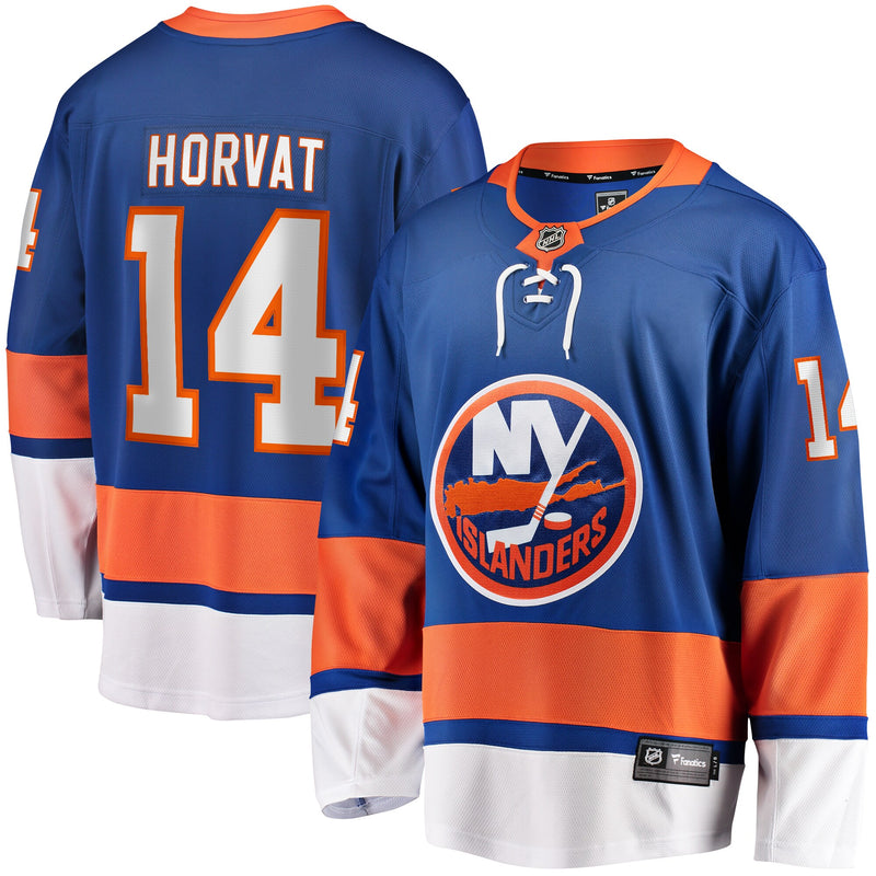New York Islanders Bo Horvat Fanatics Blue Home Breakaway Jersey