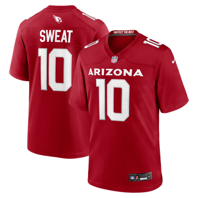 Arizona Cardinals Josh Sweat Nike Cardinal Game Player Jersey