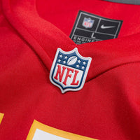Kansas City Chiefs Jason Brownlee Nike Red Team Game Jersey